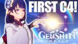 MY FIRST C4 5-STAR + Showcase! (Genshin Impact Summons)