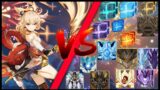 Main DPS Yoimiya Against All World Bosses In The Game – Genshin Impact