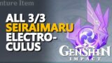 Seiraimaru Electroculus Genshin Impact All 3/3