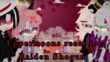 Uppermoons react to Raiden Shogun(KNY)(Demon Slayer)genshin impact)