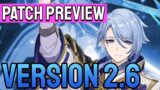 Version 2.6 Patch Preview | Genshin Impact