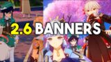 WHAT RERUN BANNERS ARE IN 2.6! | Genshin Impact