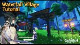 Waterfall Village | Serenitea Pot [Genshin Impact]