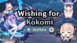 Wishing Until Kokomi Appears in Genshin Impact