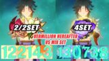 Xiao Vermillion Hereafter 4 Set vs Viridescent & Gladiator 2-2 Set Damage Comparison