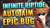 [1.3 bug] auto-aim backward shooting tech (THIS CHANGES EVERYTHING) genshin impact new glitch childe