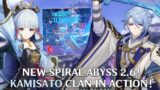 2.6 SPIRAL ABYSS! Kamisato Clan In Action! | Genshin Impact Indonesia