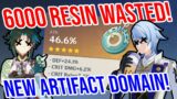 6000 RESIN OF NEW ARTIFACTS! Completely Wasted!!