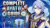 AYATO – Complete Guide – Optimal Builds, Weapons, Artifacts & Teams | Genshin Impact