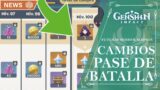 CAMBIOS EN EL PASE DE BATALLA PARA LA 2.7 Y PROPUESTAS DE OTRAS RECOMPENSAS! | Genshin Impact