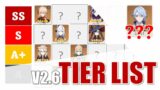 Genshin Impact 2.6 Tier List – Rating all 5 stars