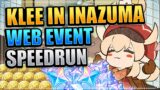 INAZUMA Klee Web Event (FREE 120 PRIMOGEMS!) Genshin Impact Journey With a Gentle Breeze