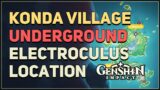 Konda Village Underground Electroculus Location Genshin Impact