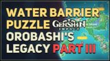 Part 3 Electro Pillar Water Barrier Puzzle Genshin Impact (Orobashi's Legacy)