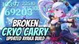 UPDATED AYAKA GUIDE! Advanced Ayaka Best Build – Artifacts, Weapons, Teams | Genshin Impact 2.6