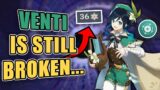 Venti made getting 36-Stars in the NEWEST Spiral Abyss a JOKE | Genshin Impact