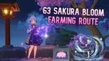 63 Sakura Bloom Locations – Farming Routes Genshin Impact