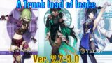 A Truck Load of Genshin Impact Leaks!!! Versions 2.7-3.0