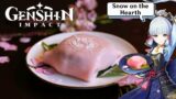 Ayaka’s Special Dish ‘’Snow on the Hearth’’ | Genshin Impact Food IRL