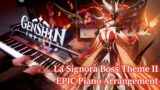 Genshin Impact/La Signora Boss Theme (Phase 2) EPIC Solo Piano Arrangement