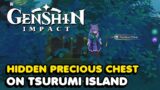 Hidden Precious Chest Location On Tsurumi Island In Genshin Impact