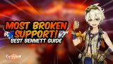 MOST BROKEN SUPPORT! Updated Bennett Guide – Best Artifacts, Weapons & Teams | Genshin Impact 2.6