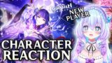 New GENSHIN IMPACT Player REACTS to CHARACTER DEMOS! Part 2