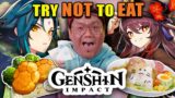 Try Not To Eat – Genshin Impact | People Vs. Food