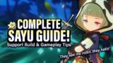 Updated SAYU GUIDE: Best Support Build, Gameplay Tips, Teams, Showcase | Genshin Impact 2.6