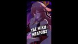 Yae Miko Weapon Guide I Genshin Impact #Shorts