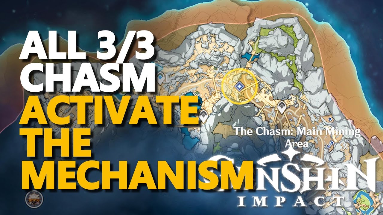 Activate The Mechanism Genshin Impact Chasm Genshin Impact Videos   Activate The Mechanism Genshin Impact Chasm 