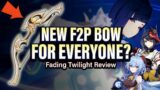 All-In-One F2P Bow! FADING TWILIGHT Review: Weapon Discussion & Analysis | Genshin Impact 2.7