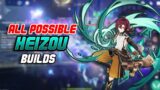 Best Builds For Heizou | Skills, Artifacts, Weapons, Constellations & Teams | Genshin Impact