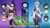 C0 Raiden Overvape and C0 Ganyu Melt – Genshin Impact Abyss 2.7 – Floor 12 9 Stars
