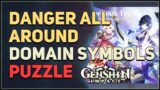 Danger All Around Domain Symbols Puzzle Genshin Impact