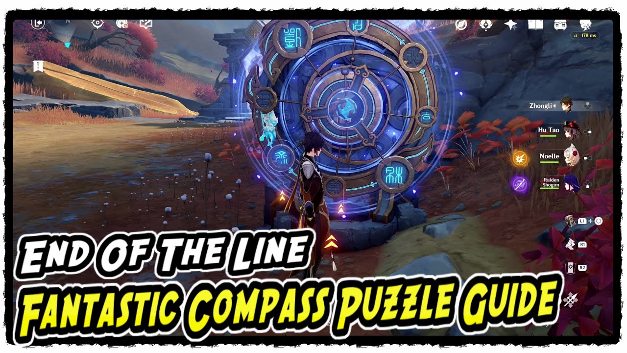 End of the Line Domain Puzzle Genshin Impact Fantastic Compass Puzzle