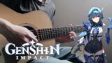 Eula Theme: Flickering Candlelight | Fingerstyle Guitar Cover [Genshin Impact]