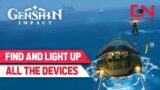 Find and Light Up All the Devices – Genshin Impact Boat Walkthrough
