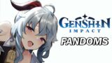 Genshin Impact Fandoms in a Nutshell