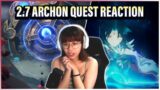 I DIDN'T EXPECT THIS! FULL 2.7 Archon Quest Finale Reaction | Genshin Impact