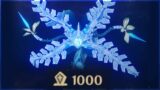 I killed 1,000 Cryo Regisvines (Genshin Impact)