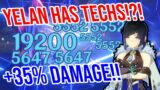 NEW C0 Yelan Techs increase her damage EVEN MORE! Genshin Impact 2.7