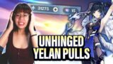 YELAN & AQUA SIMULACRA Summons But They Get More and More Unhinged | Genshin Impact 2.7