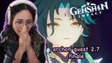 my 2.7 archon quest finale reaction | Genshin Impact | part two