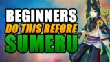 2 Things You MUST Do Before Sumeru If You Are Under AR 45 | Genshin Impact