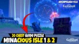 20 Chest GUIDE Puzzle Minacious Isle 1 & 2 – Genshin Impact v2.8