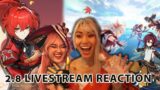 2.8 GENSHIN IMPACT CONFIRMED OUR PREDICTIONS (2.8 livestream reaction)