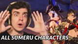 ALL CHARACTERS REVEALED Sumeru Preview Teaser 03: Of Prelude to Wisdom LIVE REACTION Genshin Impact