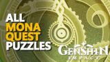 All Mona Domain Quest Puzzles Golden Apple Archipelago Genshin Impact