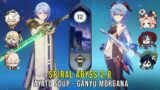 C0 Ayato Soup and C0 Ganyu Morgana – Genshin Impact Abyss 2.8 – Floor 12 9 Stars